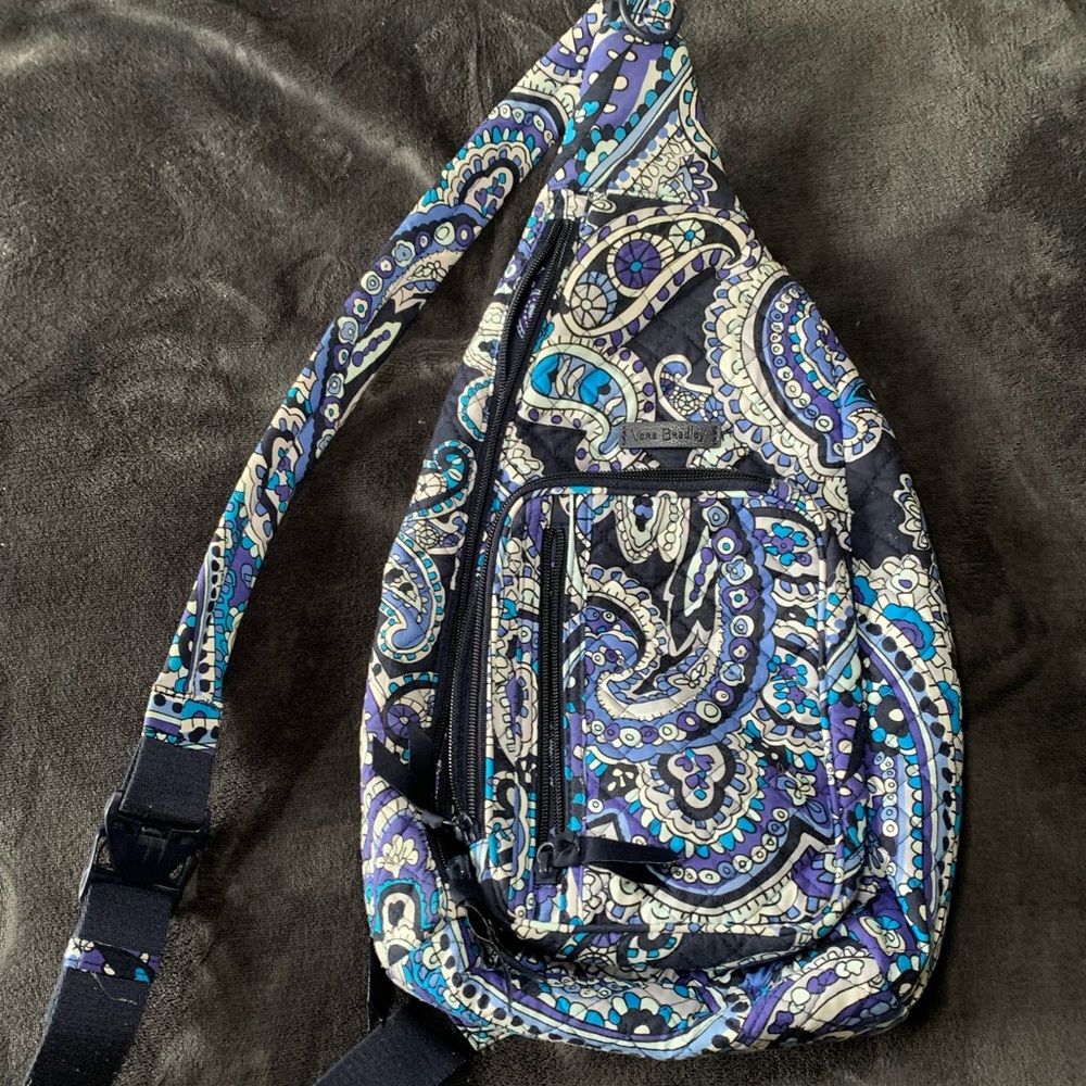 Vera Bradley large sling backpack!